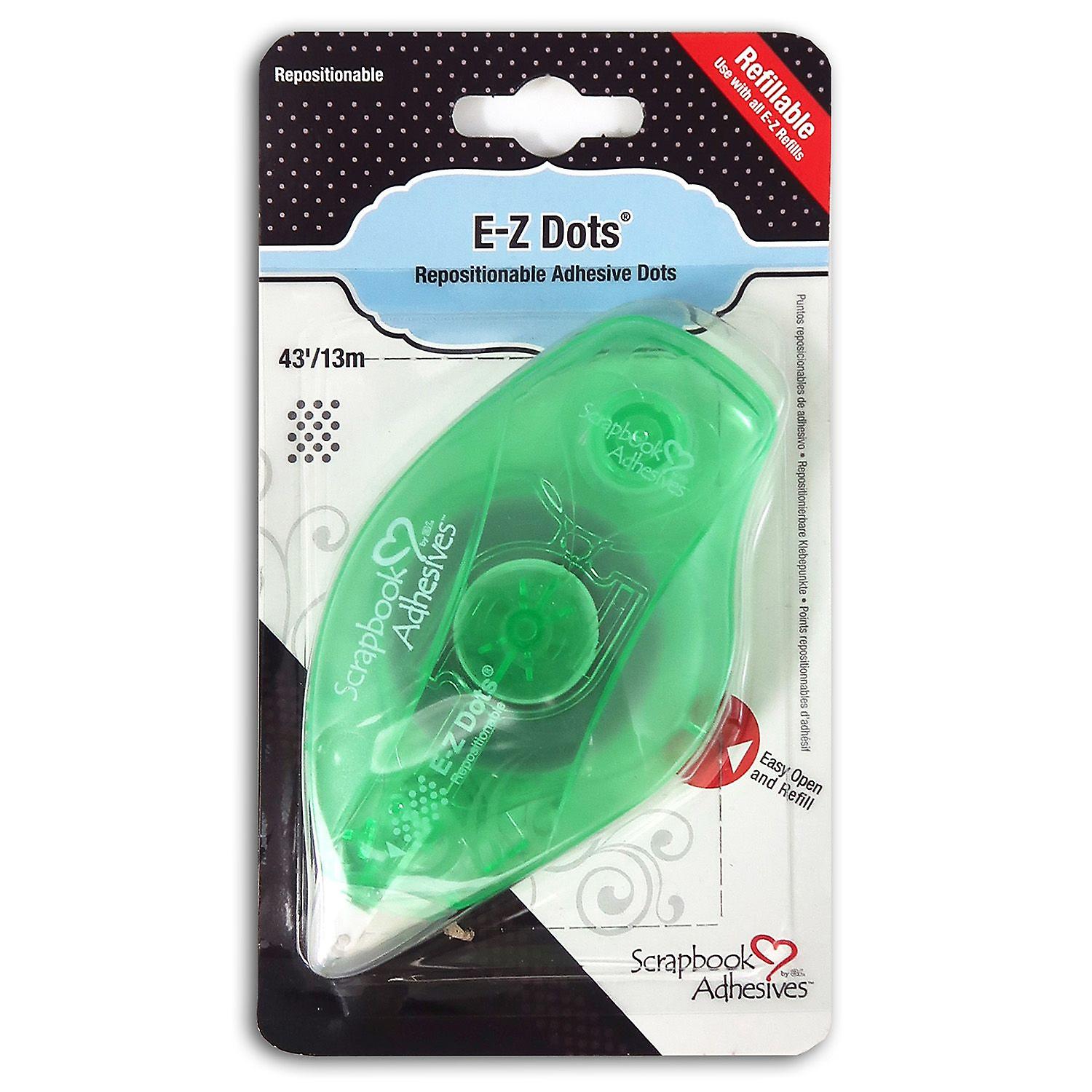 Refillable Dispenser E-Z DOTS Clear 13 m