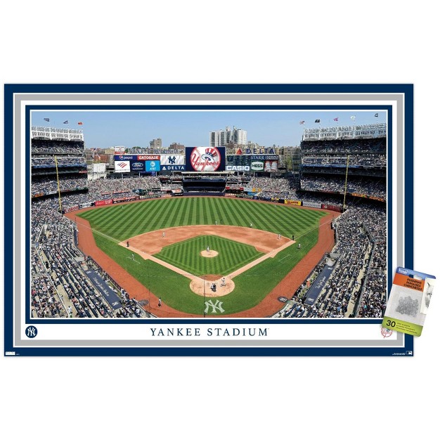 Trends International Mlb New York Yankees Yankee Stadium 22 Unframed Wall Poster Prints