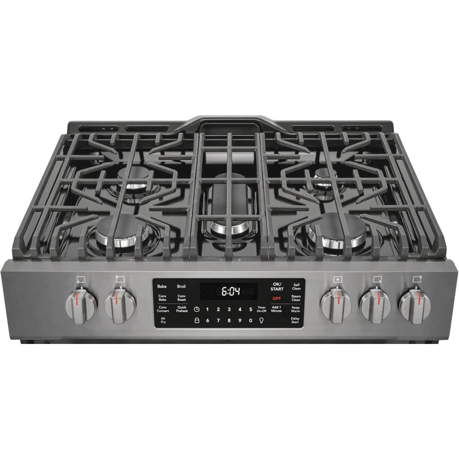 Frigidaire Gallery 30-inch Gas Range with Air Fry Technology FGGH3047VD