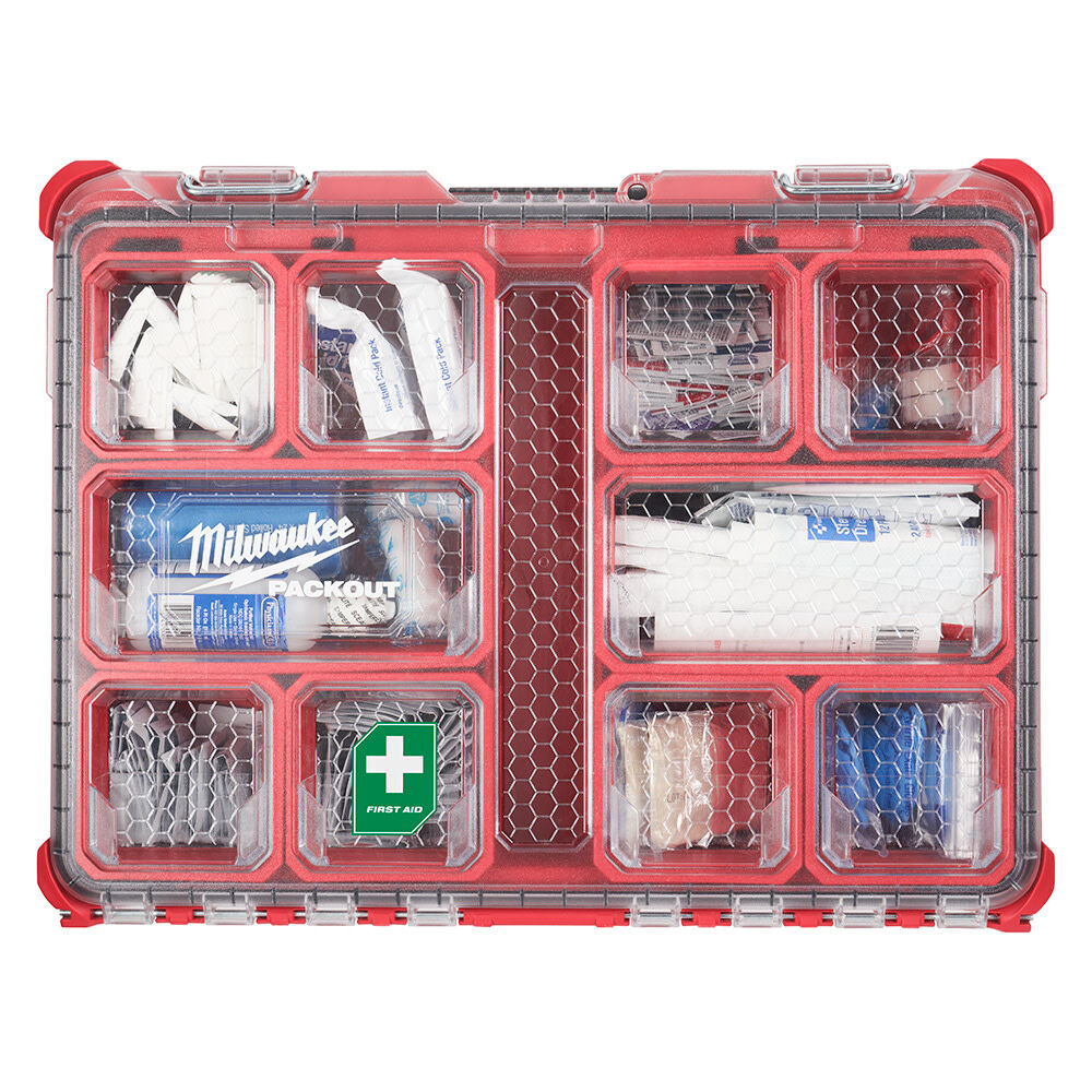 Milwaukee PACKOUT First Aid Kit Class B Type III 204pc 48-73-8430 from Milwaukee