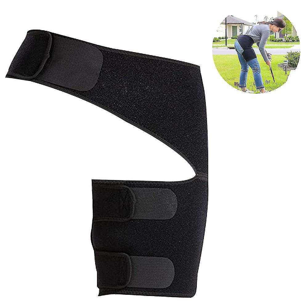 1 Pcs Hip Brace，sciatica Pain Relief Brace， Thigh Hamstring Compression Support Wrap，men And Women Adjustable Hip Brace