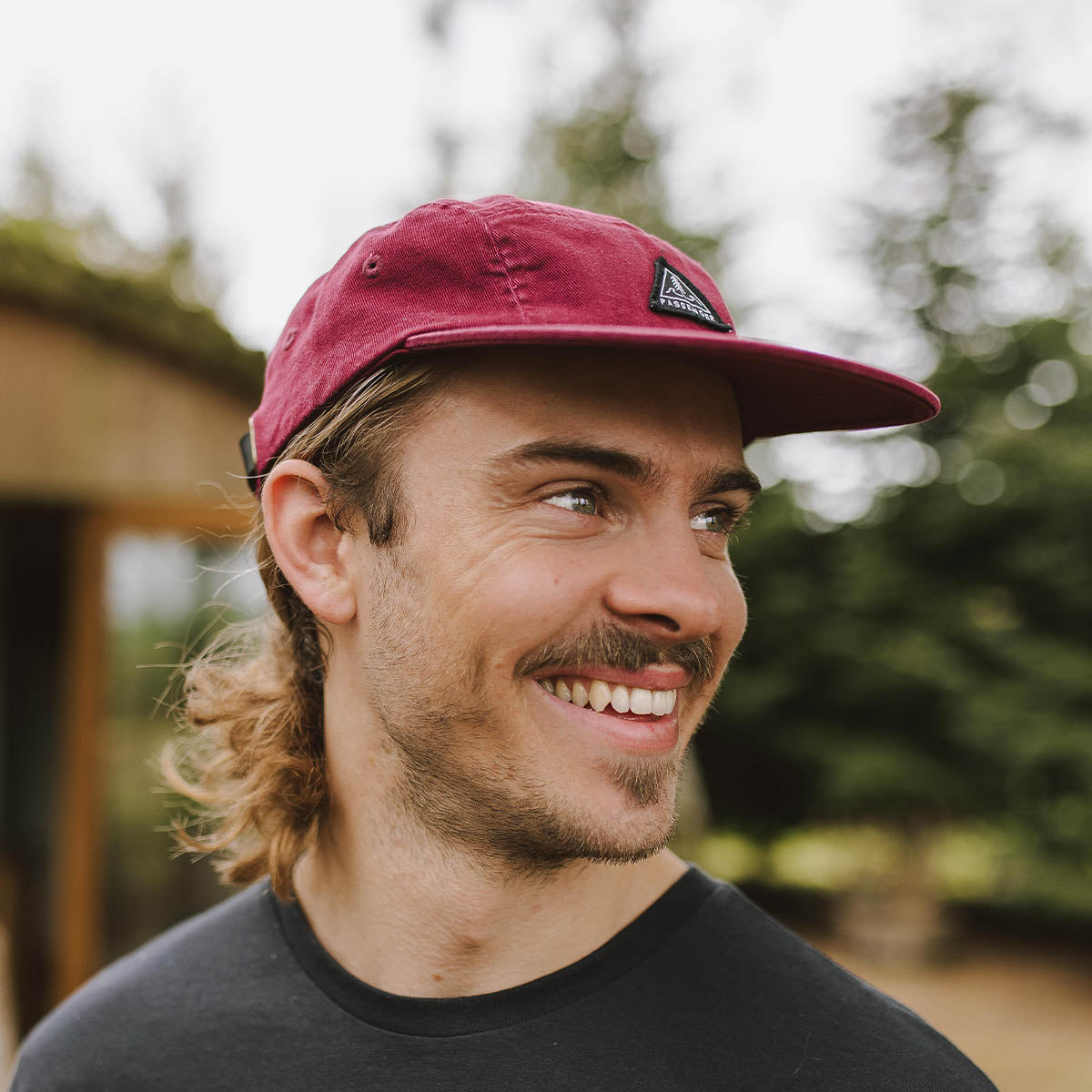 Fixie Recycled 5 Panel Cap - Russet