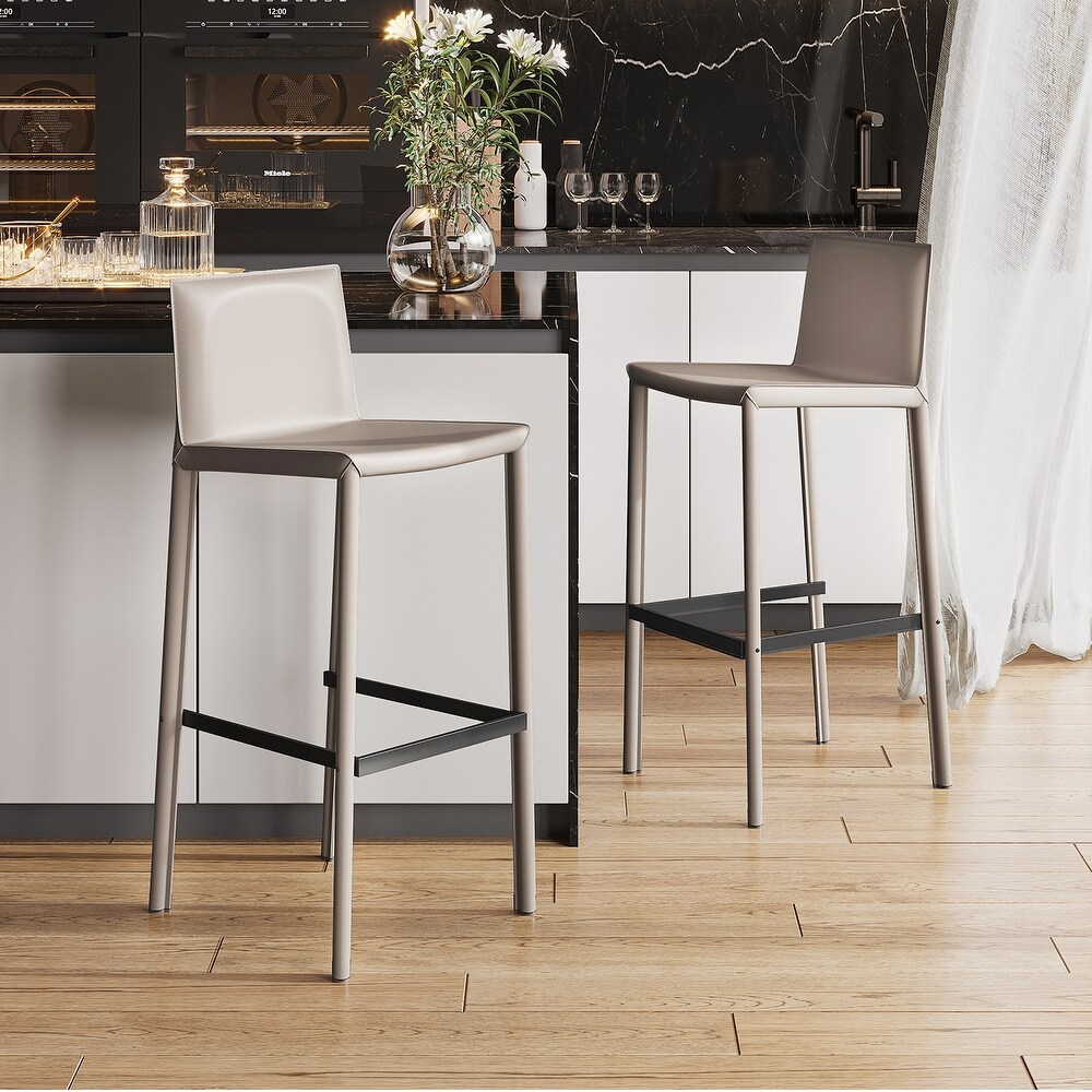 High quality Leather Counter Height Bar Stool