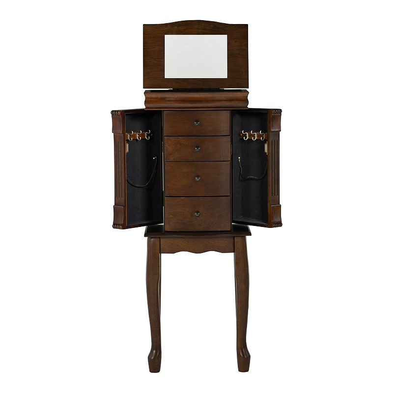 Louis Philippe Jewelry Armoire