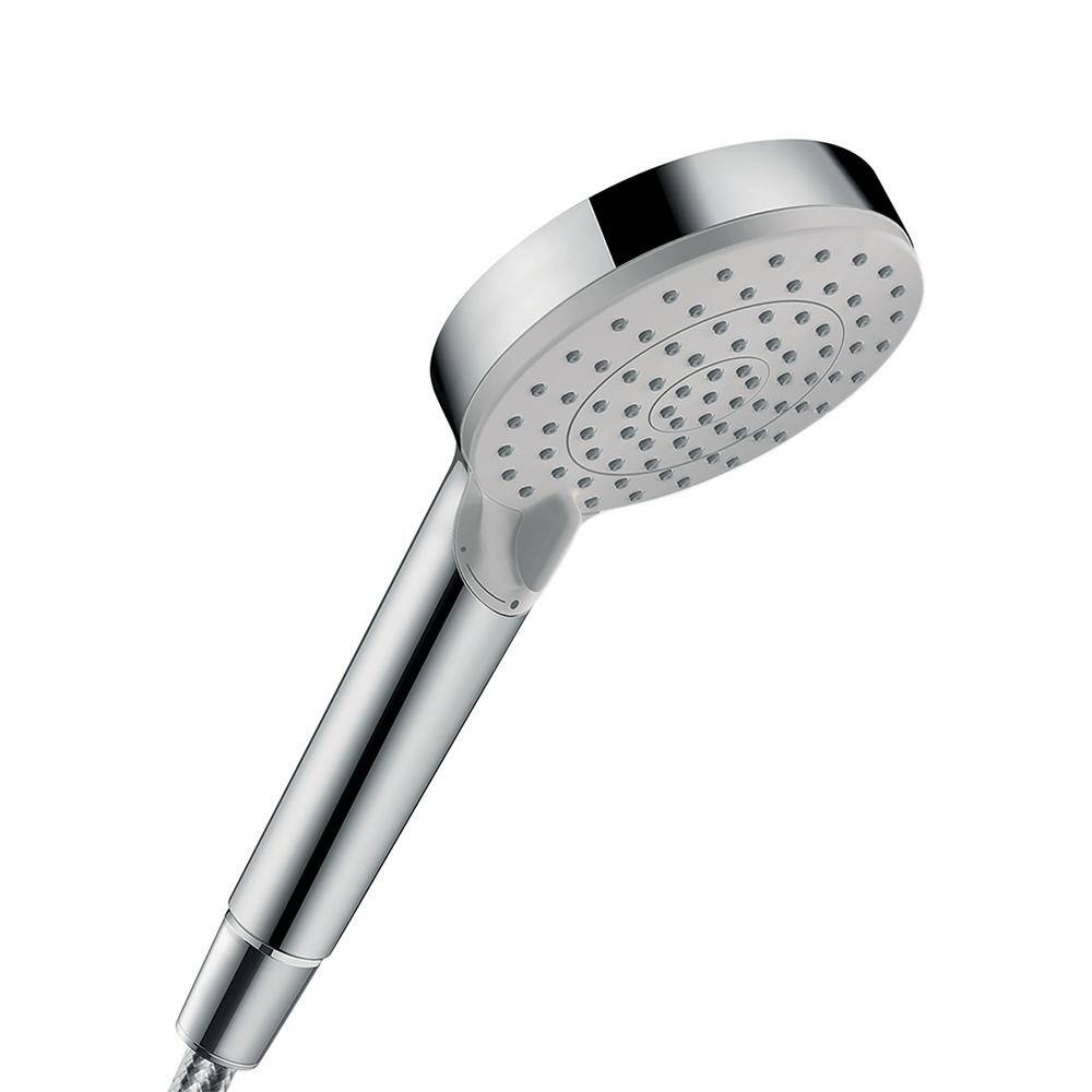 Hansgrohe Vernis Blend 3-Spray Patterns 1.5 GPM 3.94 in. Handheld Shower Head in Chrome 26090001