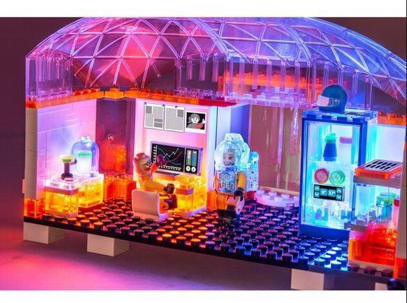 Laser Pegs 293 Piece Light Up Construction Set  Ma...