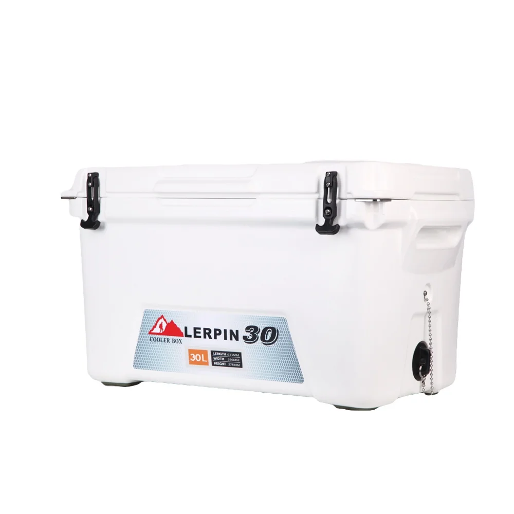 LERPIN 30L A 30L  Large Rotomolded Table Portable ice Chest Solar Wholesale Chilly Cooler Box Made in China