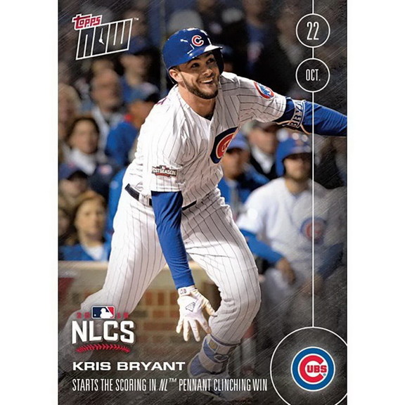 Topps TPS 16TN 0613A C MLB Chicago Cubs Kris Bryan...