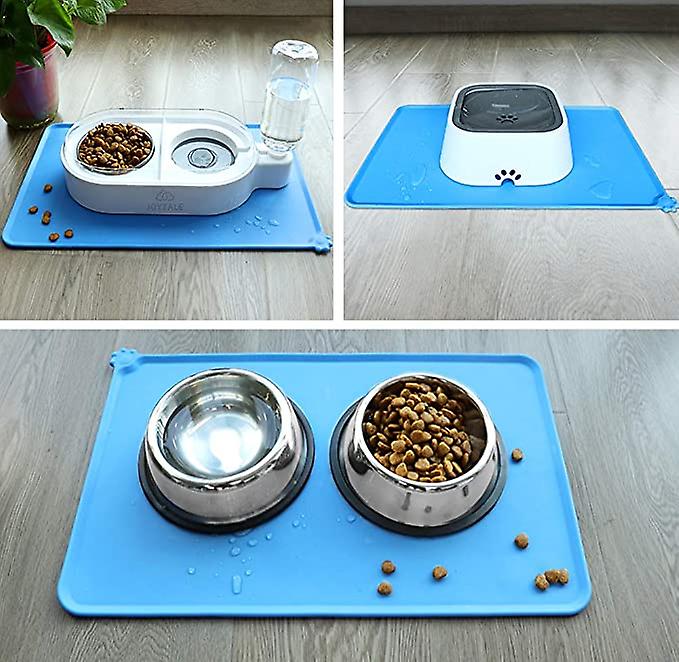 Dog Cat Food Mat， 18.5