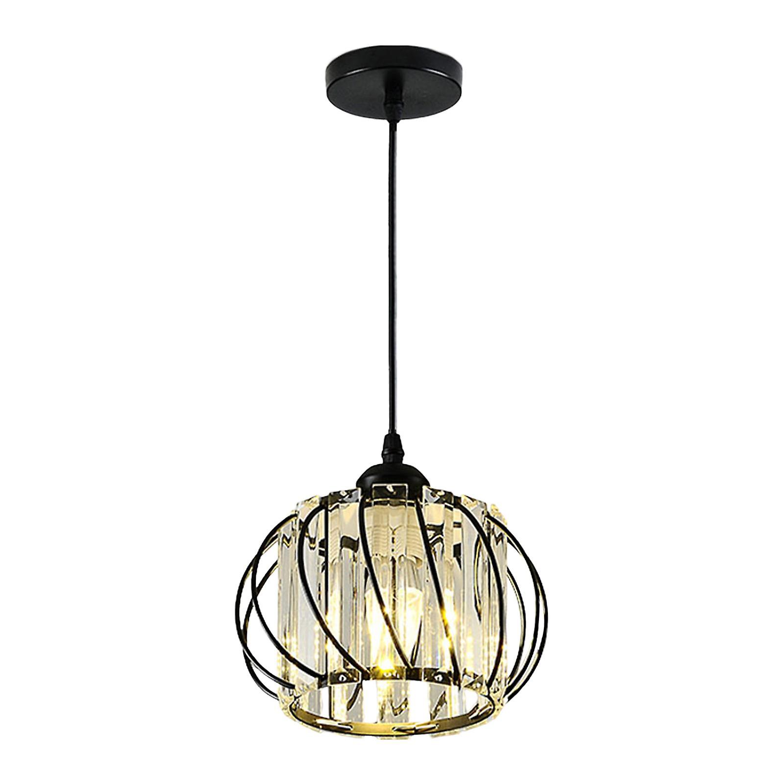 Led Pendant Light Fixture Ceiling Light Decor For Dining Room Dorm Farmhouse Black Warm Light