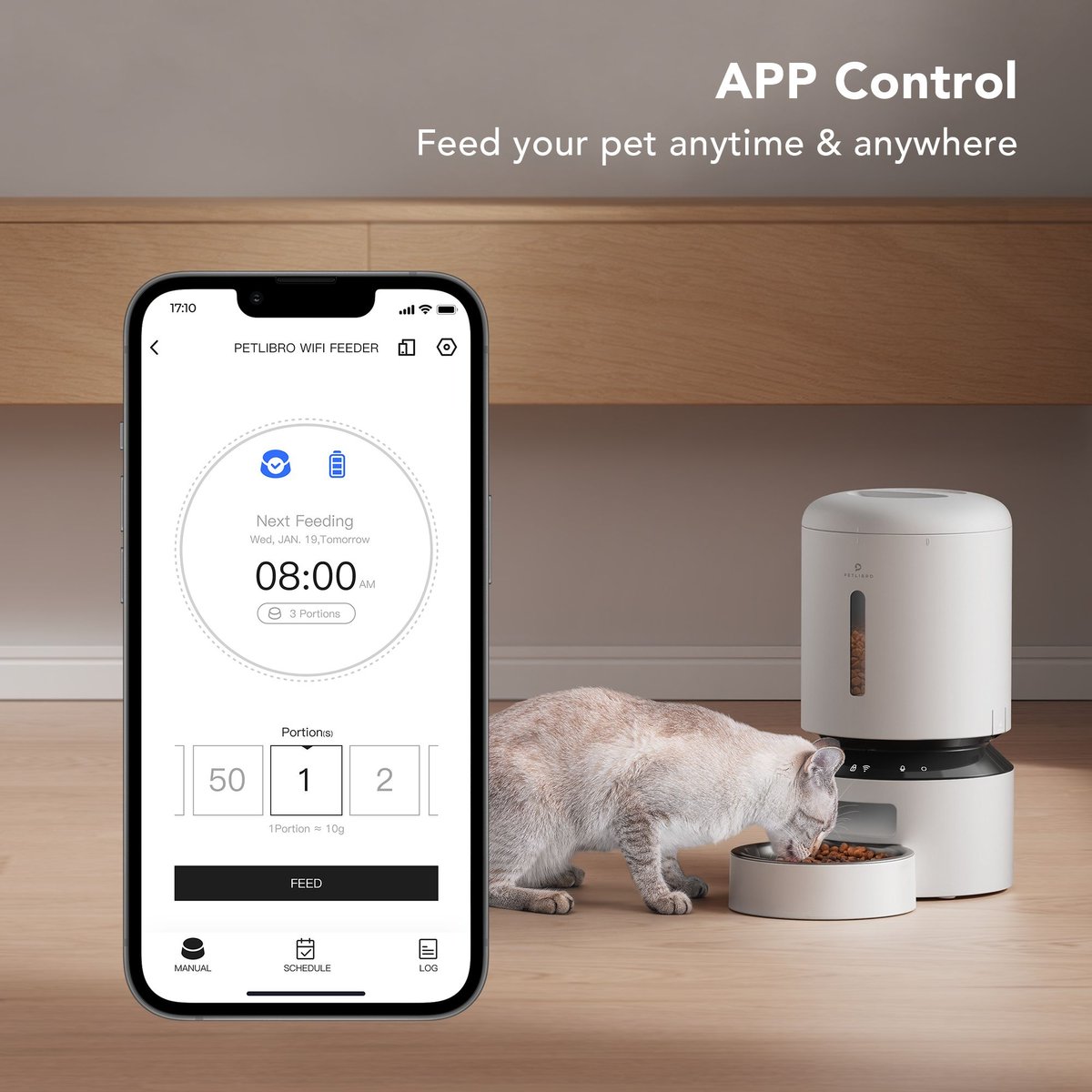 Petlibro Granary WIFI 2.4g and 5G Automatic Cat Feeder