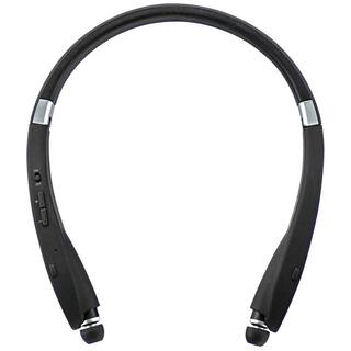 MobileSpec Premium Stereo Bluetooth Wireless Neck Headphones Black MBS11182