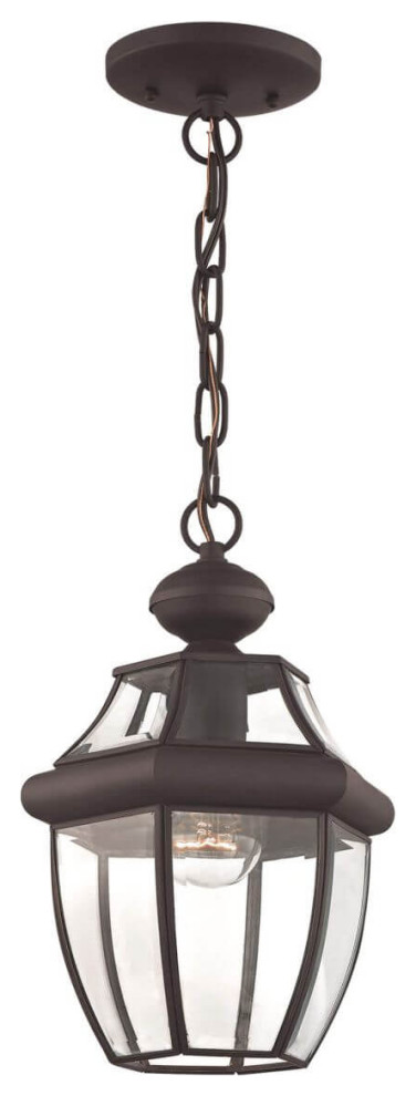 Livex Monterey Outdoor Hanging Lantern   Traditional   Outdoor Hanging Lights   by Designer Lighting and Fan  Houzz