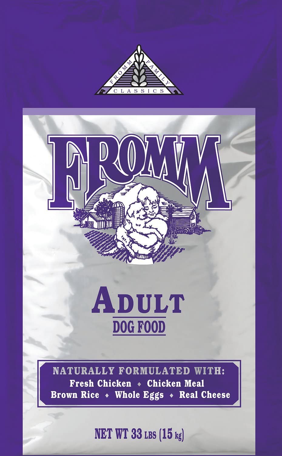 Fromm Classic Adult Chicken Brown Rice and Eggs Grain Inclusive Dry Dog