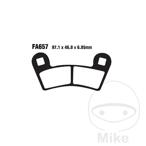 EBC R - ATV and Dirt Brake Pads (FA657R)