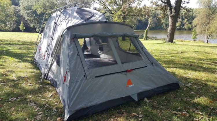 Oztent Oxley 7 Lite Fast Frame Touring 2 Room Tent - OOL07TEFOA