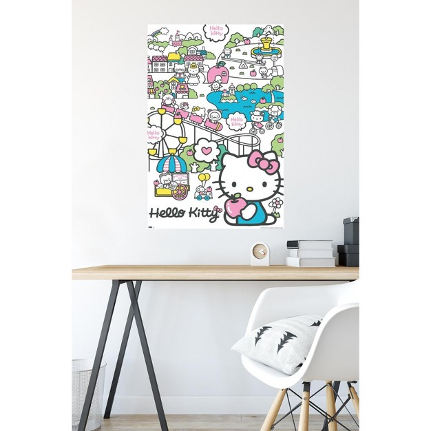 Trends International Hello Kitty Carnival Unframed Wall Poster Prints