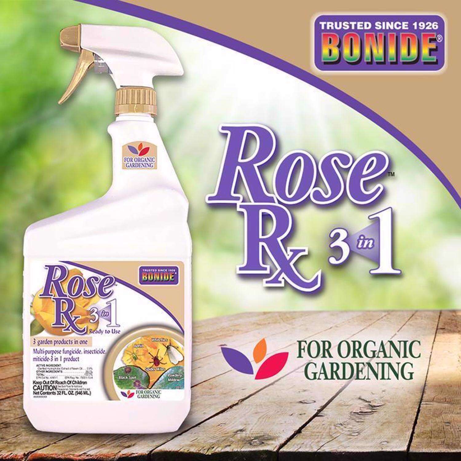 Bonide Rose Organic Crawling Insect Killer Liquid 32 oz