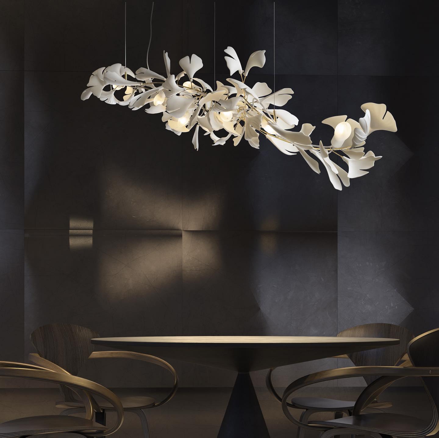 Gingko Chandelier A