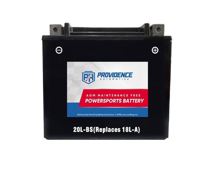 Providence Motorcycle Battery 20L-BS