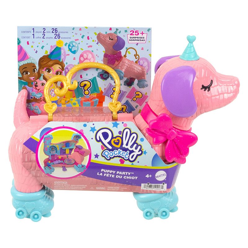 Polly Pocket Puppy Party Playset