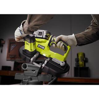 RYOBI ONE+ 18V Cordless 2-12 in. Compact Band Saw with FREE 2.0 Ah Battery P590-PBP006