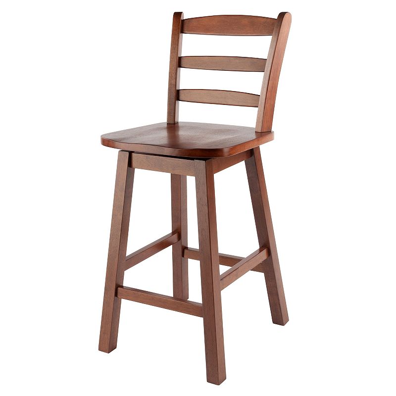 Winsome Scalera Ladder Back Counter Stool