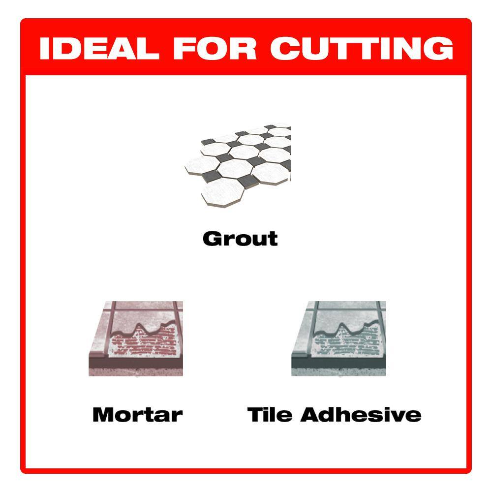 DIABLO 2-34 in. Starlock Carbide Grit Oscillating Blade for Grout and Mortar DOSCGX