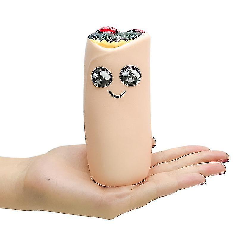 13*5.5 Cm Throw Burrito Squishy Doll Slow Rising Stress Relief Squeeze Toys