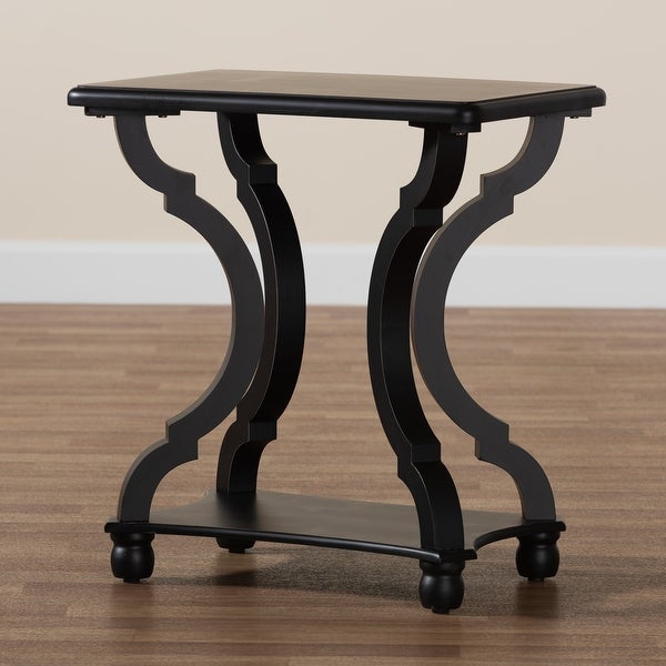 Cianna Classic and Traditional Wood End Table