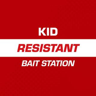 TOMCAT Mouse Killer Child Resistant Disposable Station 4 Pre-Filled Ready-To-Use Bait Stations 037161005