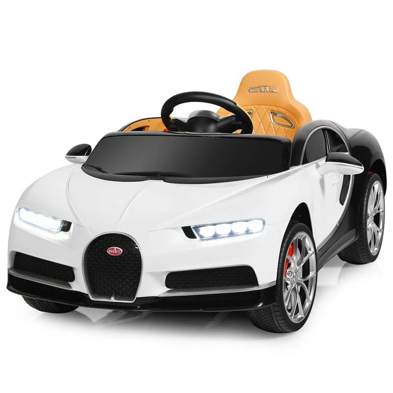 12V Licensed Bugatti Chiron Kids Ride on Car Battery Powered Electric Vehicle with 2.4G Remote Control