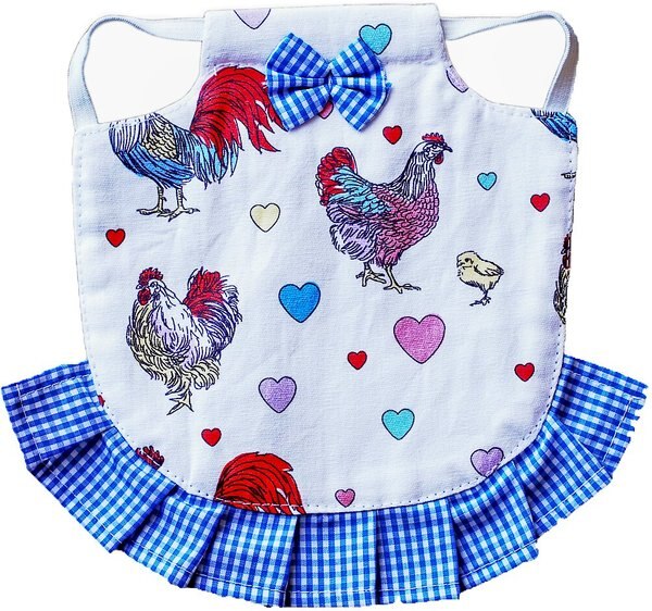 Hen Couture Chickens and Hearts Hen Saddle