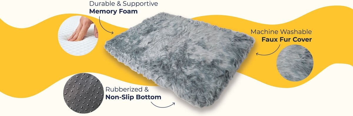 Alpha Paw OrthoPaw Memory Foam Rug Dog and Cat Bed