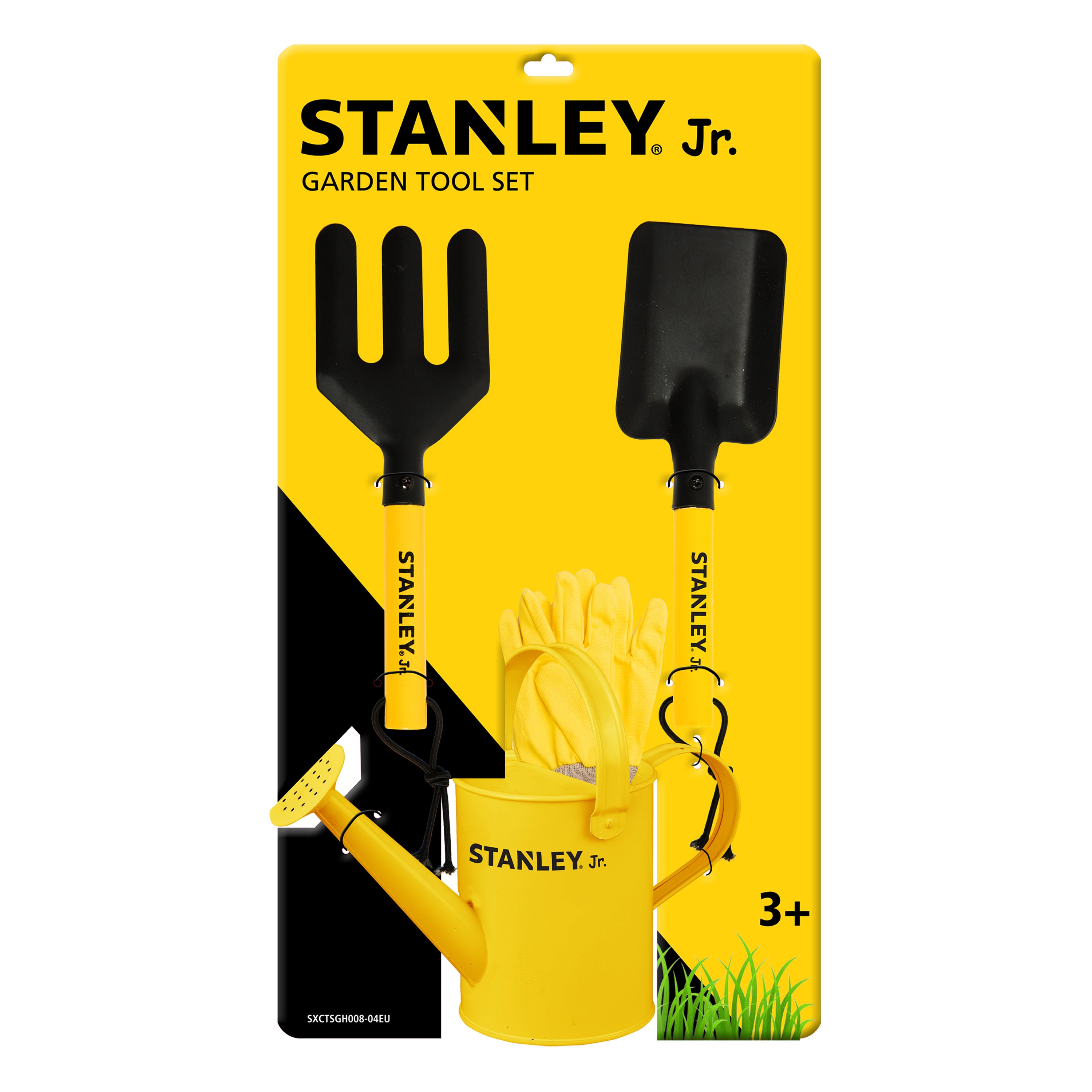 STANLEY Jr Toy Gardening Tool Set With Gloves and Watering Can