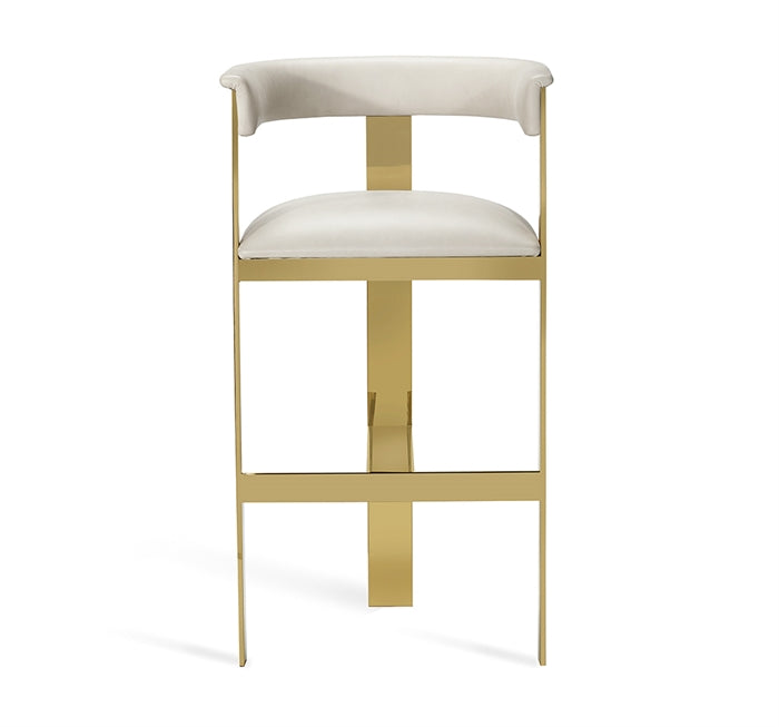 Darcy Bar Stool - Cream Leather