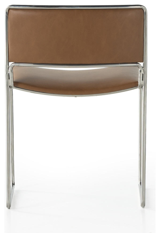 Donato Dining Chair  Sierra Butterscotch   Contemporary   Dining Chairs   by Four Hands  Houzz