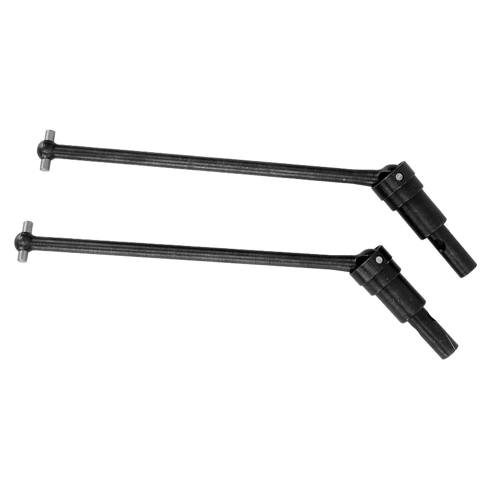 2pcs Metal Front And Rear Drive Shaft For Jlb 1/10 Rc Truck Harden Steel Universal Drive Shafts