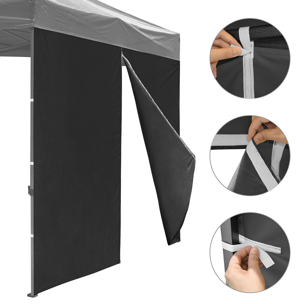 Yescom Canopy Tent Wall with Zip 1080D 9.6x6.7ft 1pc