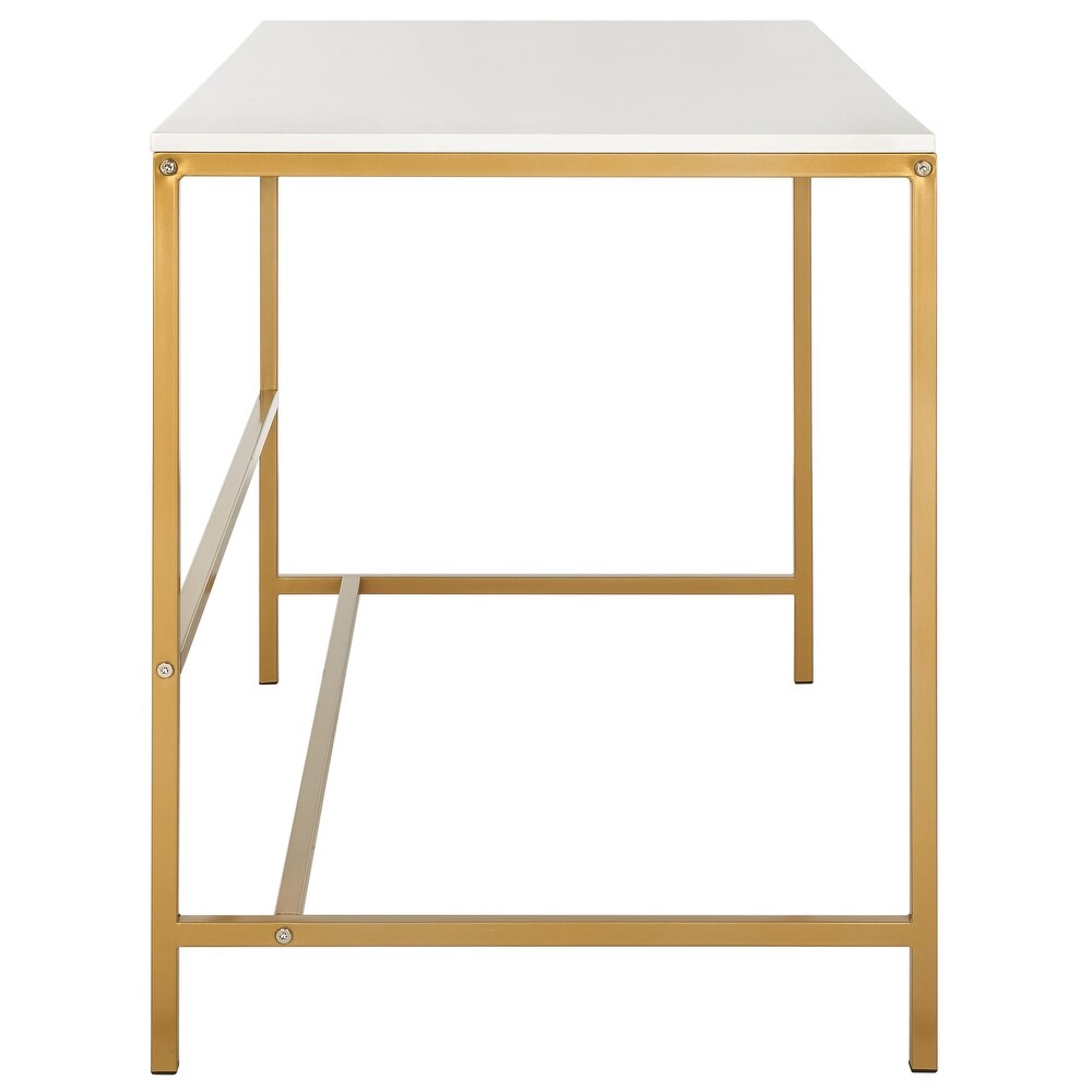 SAFAVIEH Nova Glossy Wooden Desk