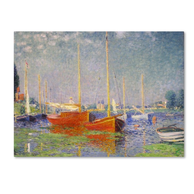 Trademark Fine Art claude Monet x27 argenteuil x27 Canvas Art