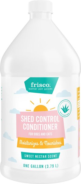 Frisco Shed Control Dog and Cat Conditioner， Sweet Nectar Scent