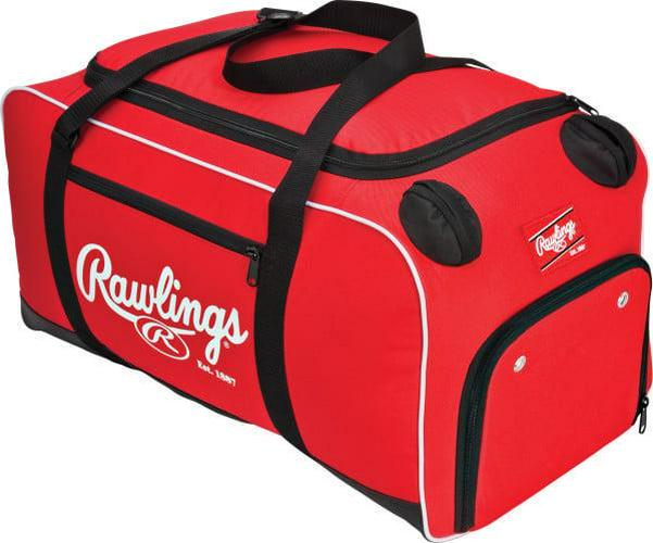 Rawlings Covert Player Baseball Duffle Bag Scarlet  Crowdfused