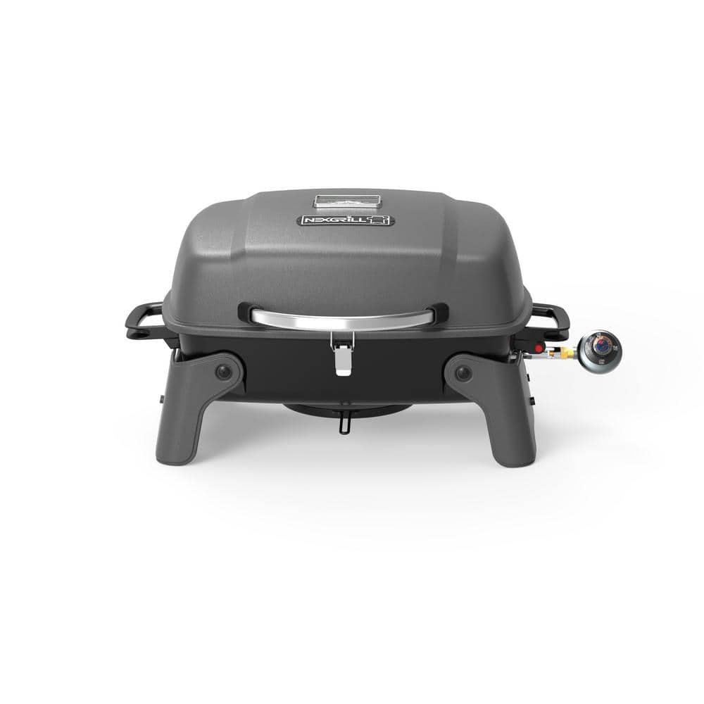 Nexgrill 1Burner Portable Propane Gas Table Top Grill in Black