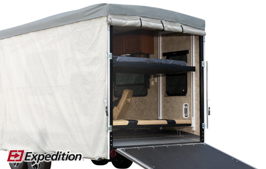 Expedition Toy Hauler Trailer Covers by Eevelle | Fits 24 - 28 Feet | Gray