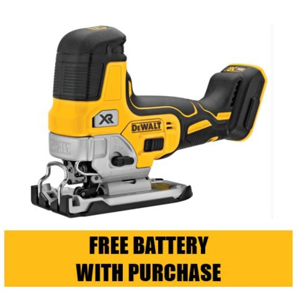 DEWALT 20V MAX XR Cordless Barrel Grip Jigsaw (Tool Only) DCS335B