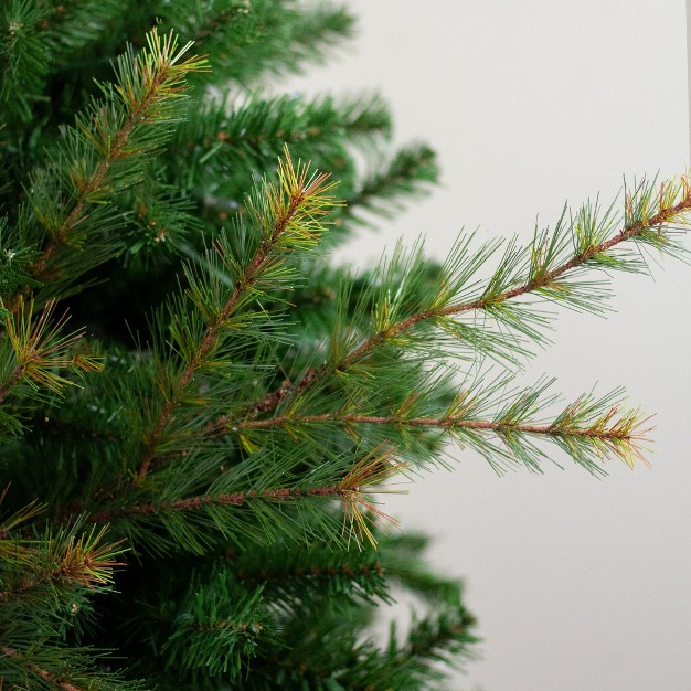 Brown And Green Pine Artificial Christmas Spray