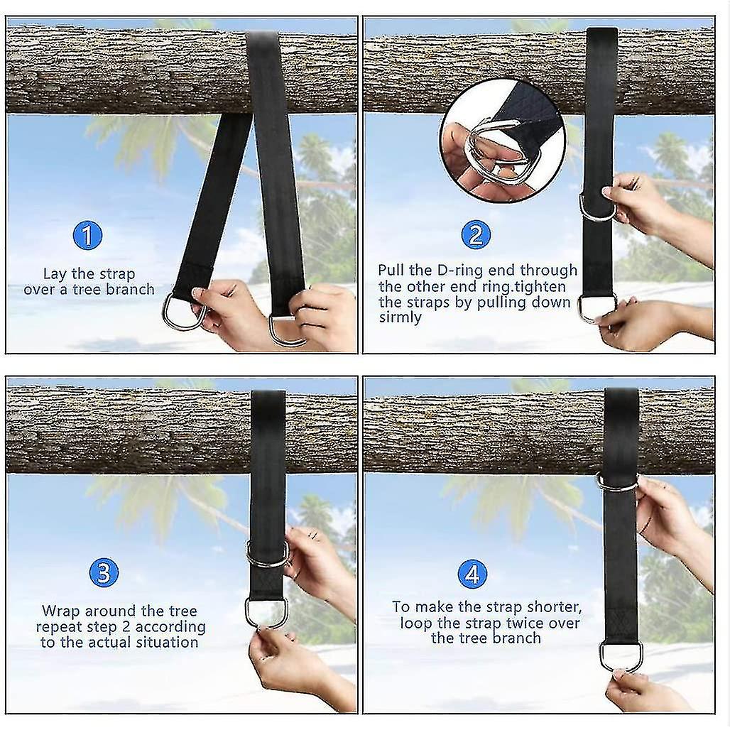 Swing Attachment， Hammock Attachment Suitable For Trees 5 X 150cm