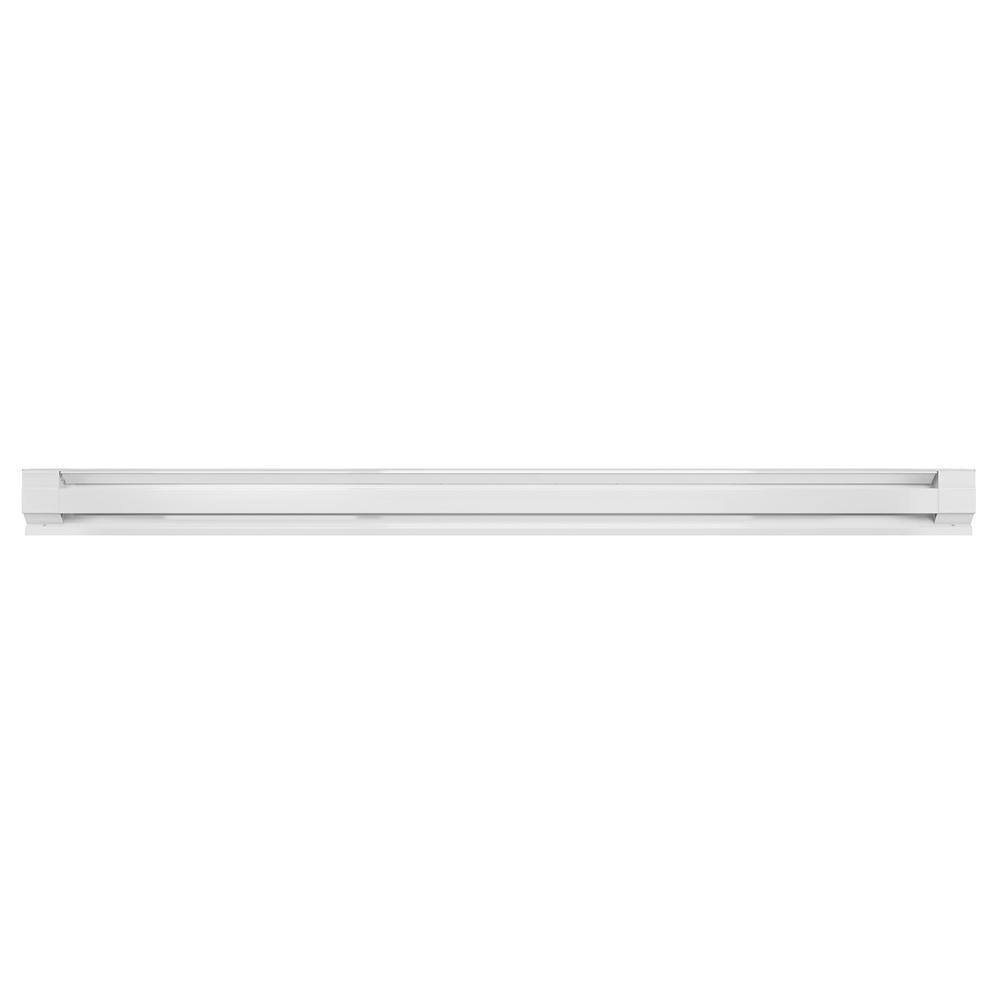 Cadet 96 in. 240208-volt 2000250018751500-watt Electric Baseboard Heater in White 8F2025W