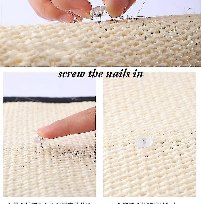 Cat Scratcher Mat 15.7 *11.8 Inch Sofa Protector Natural Sisal Cat Scratching Mat Cat Scratch Couch